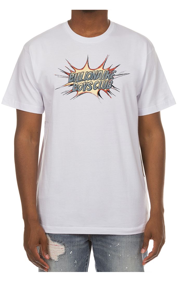 BB Burst SS Tee- White