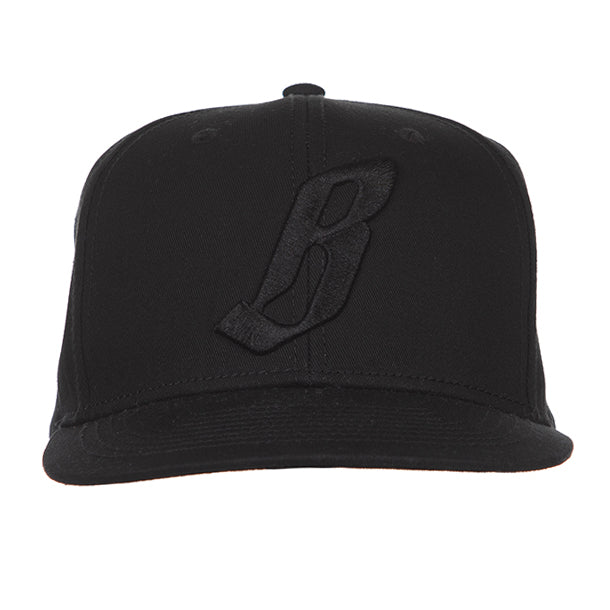 BB FLYING B SNAPBACK HAT - BLACK