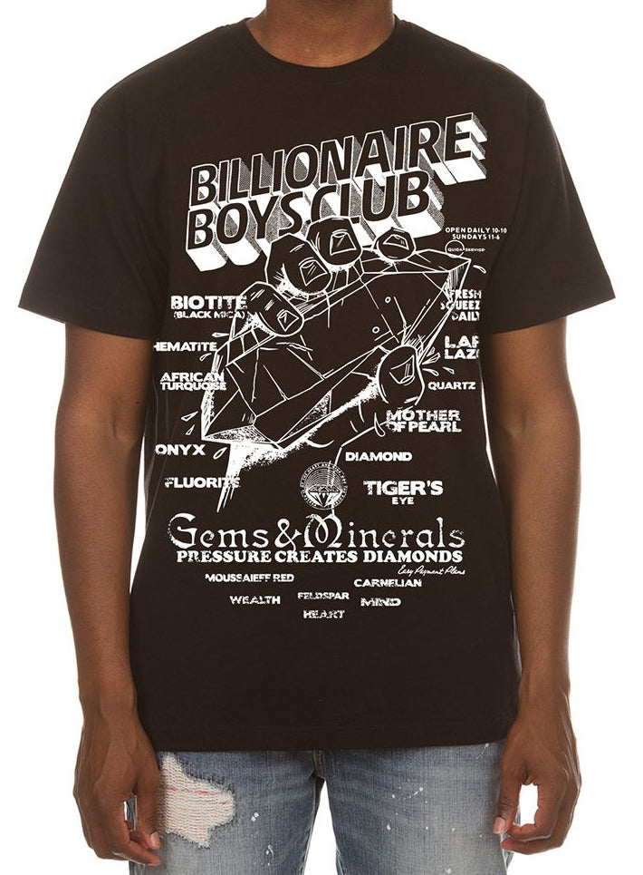 Billionaire Boys Club BB Pressed Diamonds short-sleeve Tee in black – view 1 of 1
