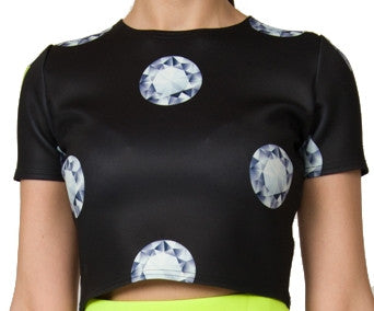 Vie Riche - Diamond Crop Top