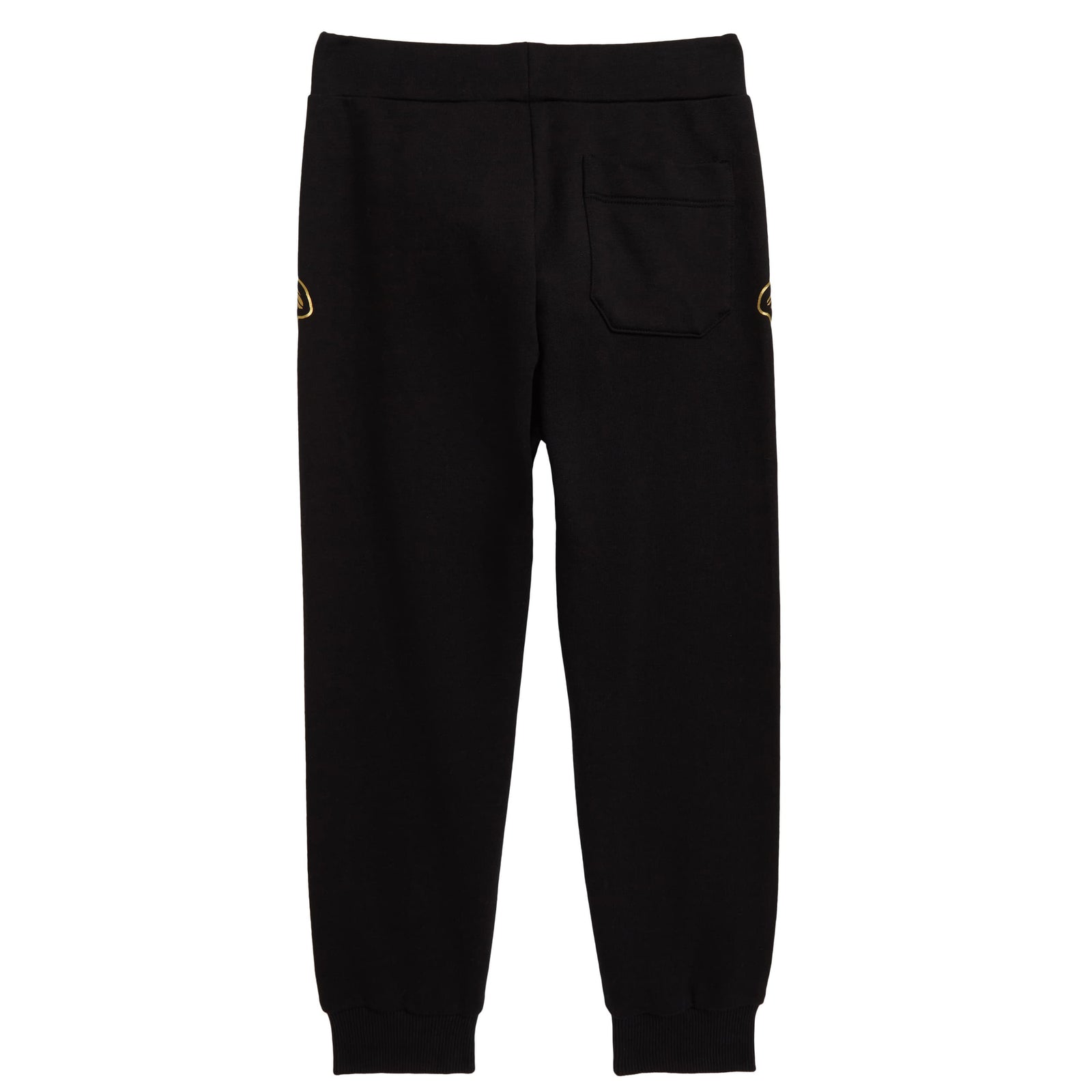 Young Versace Boys Sweatpants with Medusa Logo in black and gold – view 2 of 3