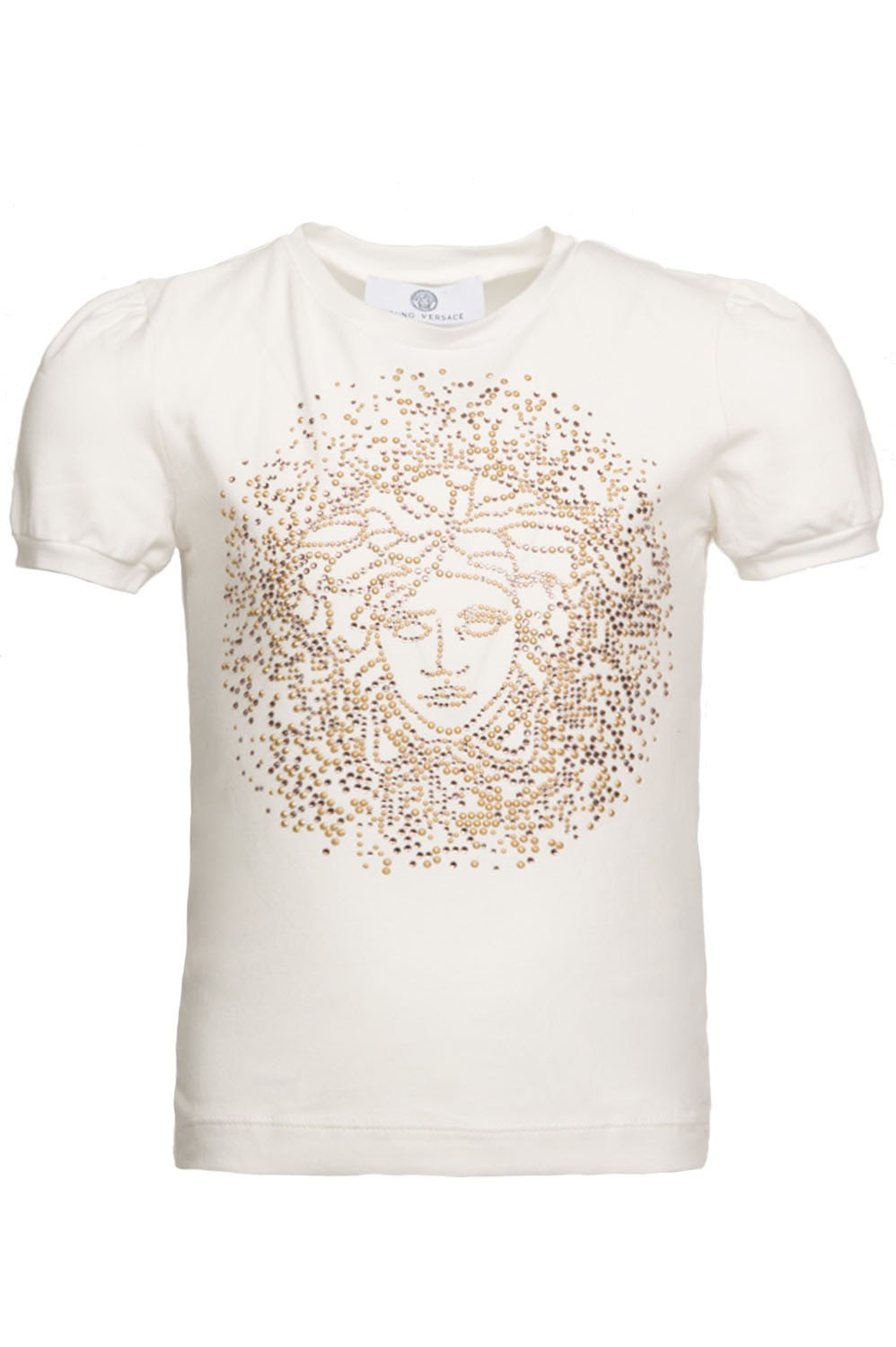 Gold Crystal Logo Tee